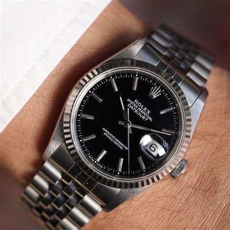 rolex 16234 black dial|rolex 16233 price list.